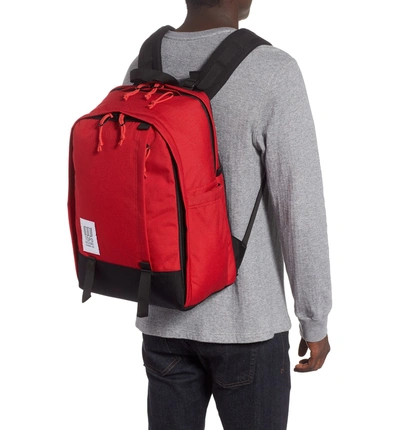 Shop Topo Designs Core Backpack - Red