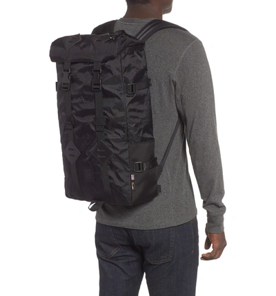 Shop Topo Designs X-pac Backpack - Black In X-pac Black/ Ballistic Black