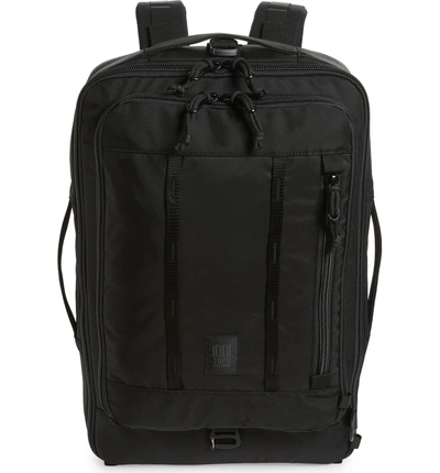 Shop Topo Designs Travel Backpack In Ballistic Black