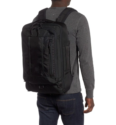 Shop Topo Designs Travel Backpack In Ballistic Black