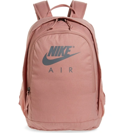 Shop Nike Hayward Air Backpack In Rust Pink