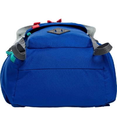 Shop Jansport 'hatchet' Backpack - Grey In Goose Grey/ Regal Blue
