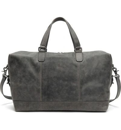 Shop Frye Oliver Duffel Bag - Grey In Slate