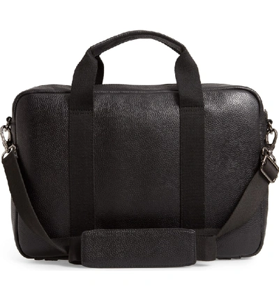 Shop Ted Baker Importa Leather Document Bag - Black