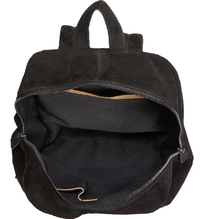 Shop Common Projects Suede Backpack - Black