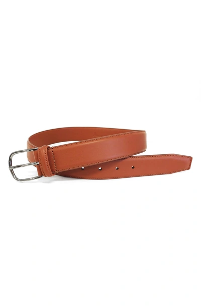 Shop Anderson's Leather Belt In Light Brown