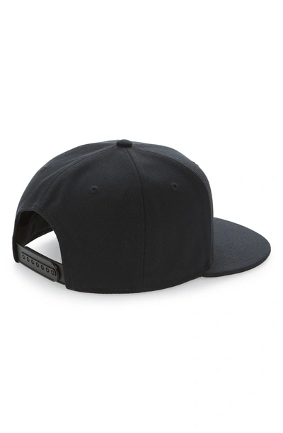 Shop Nike Air True Snapback Baseball Cap - Black In Black/ Laser Fuchsia