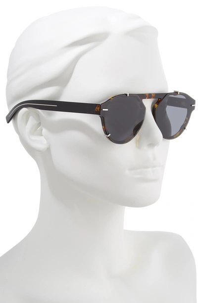 Shop Dior 62mm Round Sunglasses In Black