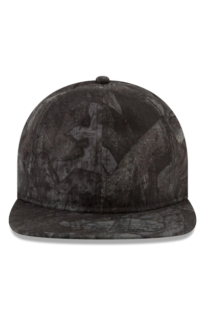 Shop New Era 9twenty Tonal Camo Flat Brim Hat - Black