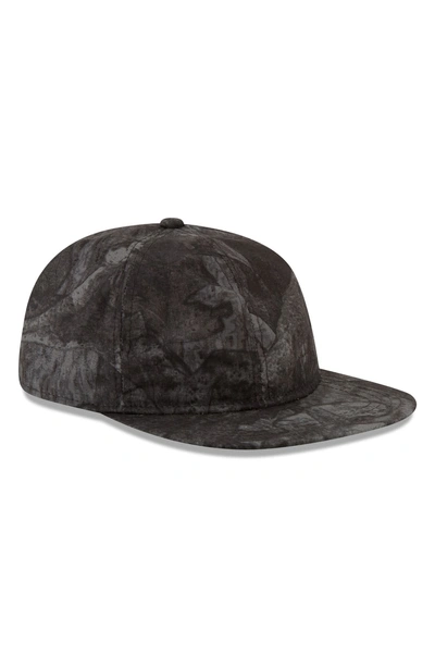 Shop New Era 9twenty Tonal Camo Flat Brim Hat - Black
