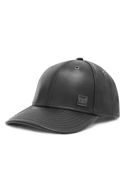 Shop Melin 'the Voyage' Baseball Cap In Black/ Black