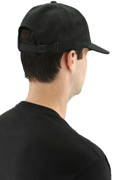 Shop Adidas Originals Relaxed Patch Ball Cap - Black