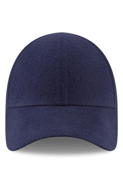 Shop New Era 9forty Fleece Baseball Cap - Blue In Navy