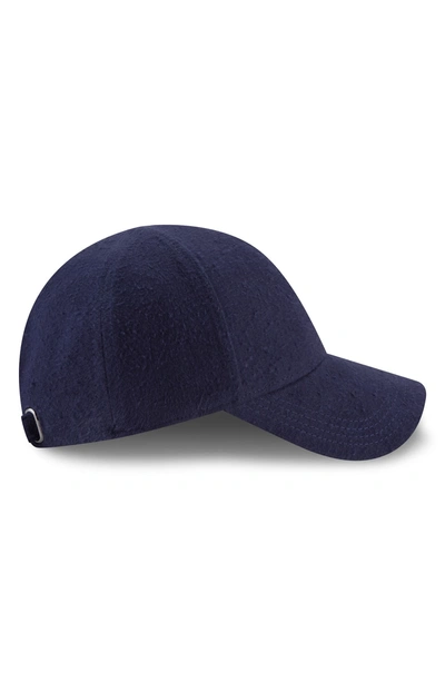 Shop New Era 9forty Fleece Baseball Cap - Blue In Navy