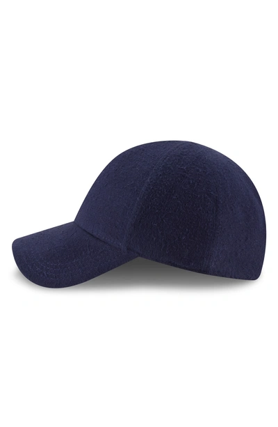 Shop New Era 9forty Fleece Baseball Cap - Blue In Navy