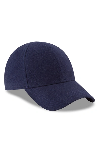 Shop New Era 9forty Fleece Baseball Cap - Blue In Navy