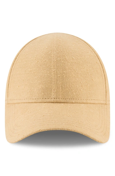 Shop New Era 9forty Fleece Baseball Cap - Yellow In Gold
