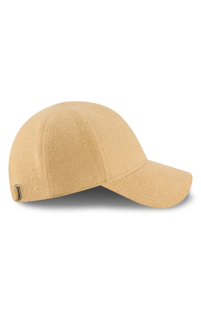 Shop New Era 9forty Fleece Baseball Cap - Yellow In Gold