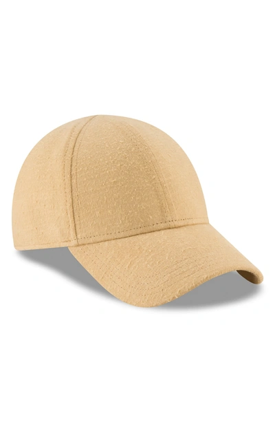 Shop New Era 9forty Fleece Baseball Cap - Yellow In Gold