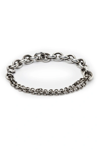 Shop Title Of Work Sterling Silver Chain Wrap Bracelet