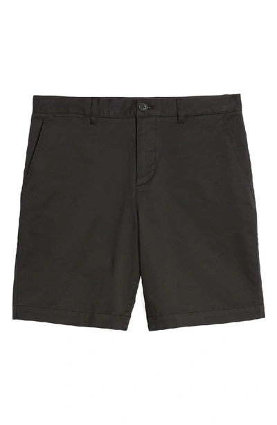 Shop Lacoste Stretch Bermuda Shorts In Black