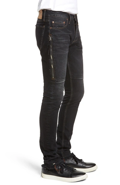 Shop Mr Completely Trafford Skinny Fit Jeans In Stone Black