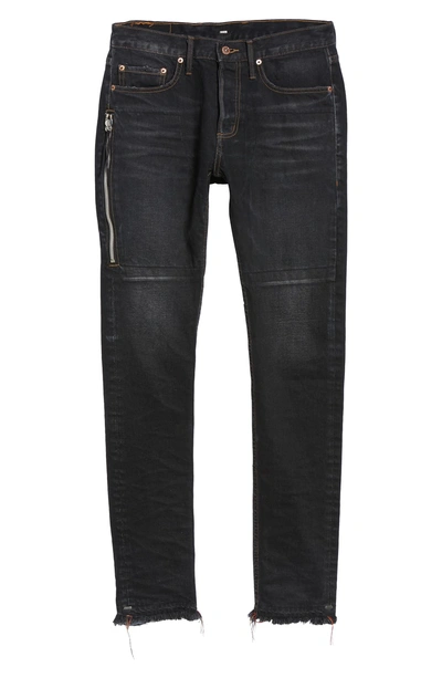 Shop Mr Completely Trafford Skinny Fit Jeans In Stone Black