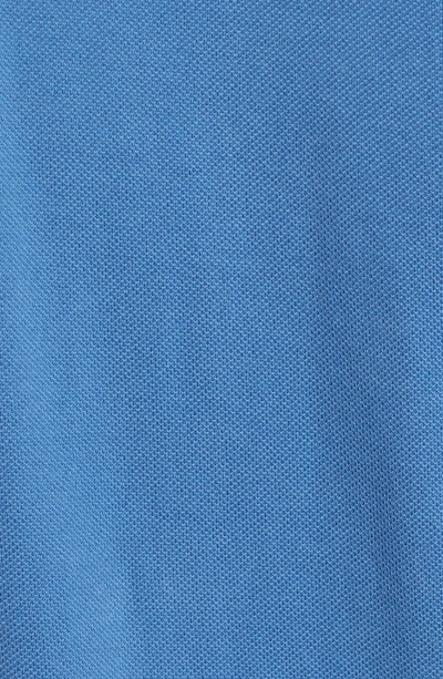 Shop Southern Tide 'skipjack Micro Pique' Stretch Cotton Polo In Dutch Blue