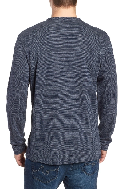 Shop Rodd & Gunn Tasman Downs Regular Fit Henley In Navy