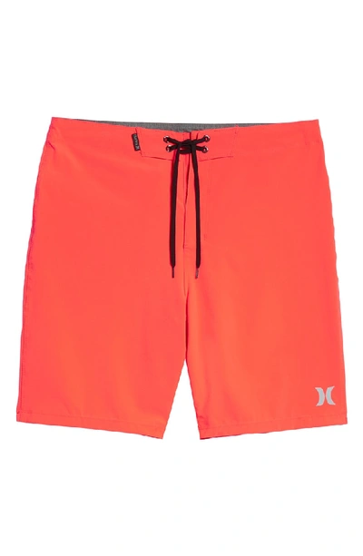 Shop Hurley Phantom One And Only Board Shorts In Bright Crimson