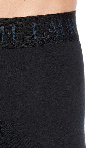 Shop Polo Ralph Lauren 2-pack Cotton & Modal Boxer Briefs In Polo Black
