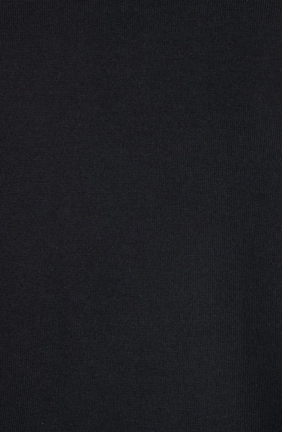 Shop John Varvatos Slim Fit Wool Crewneck Sweater In Dark Navy