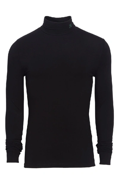 Shop Raf Simons Turtleneck Sweater In Black