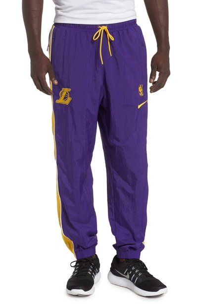 Nike NBA Los Angeles Lakers Courtside Tracksuit Purple/Amarillo/White Men's  - FW23 - US