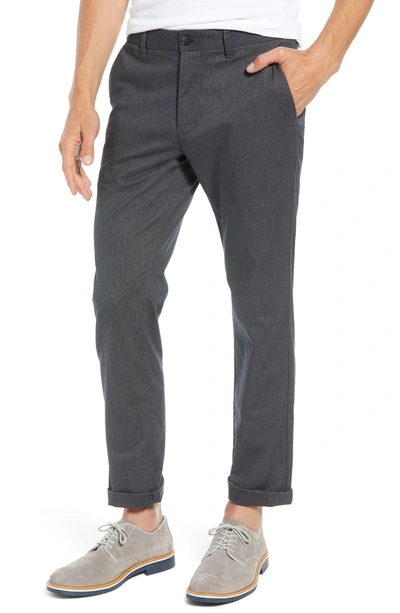 Shop Bonobos Tailored Fit Stretch Washed Chinos In Charcoal Heather