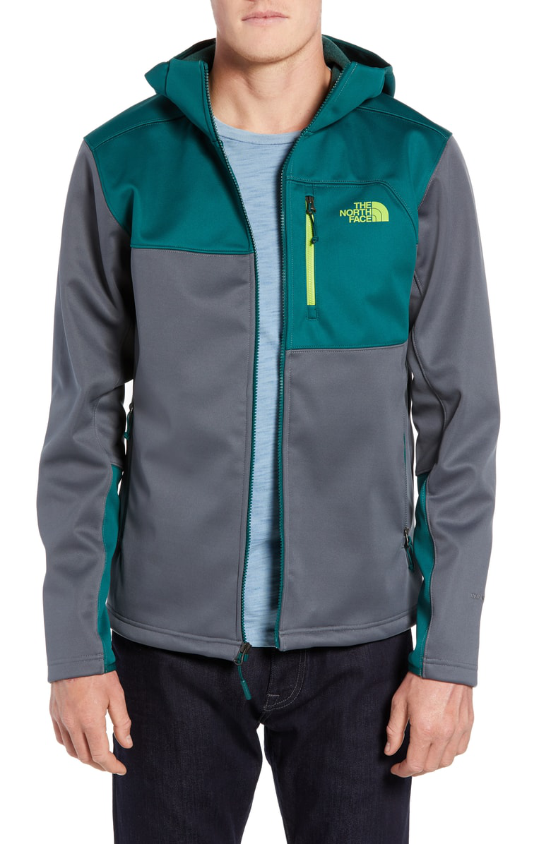 the north face apex risor hooded softshell jacket