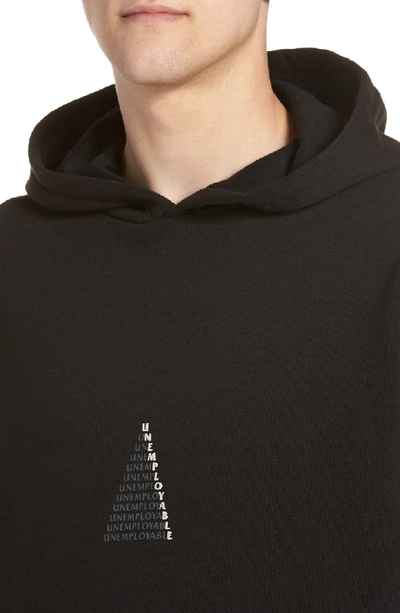 Shop Globe Ue Pyramid Hoodie In Black