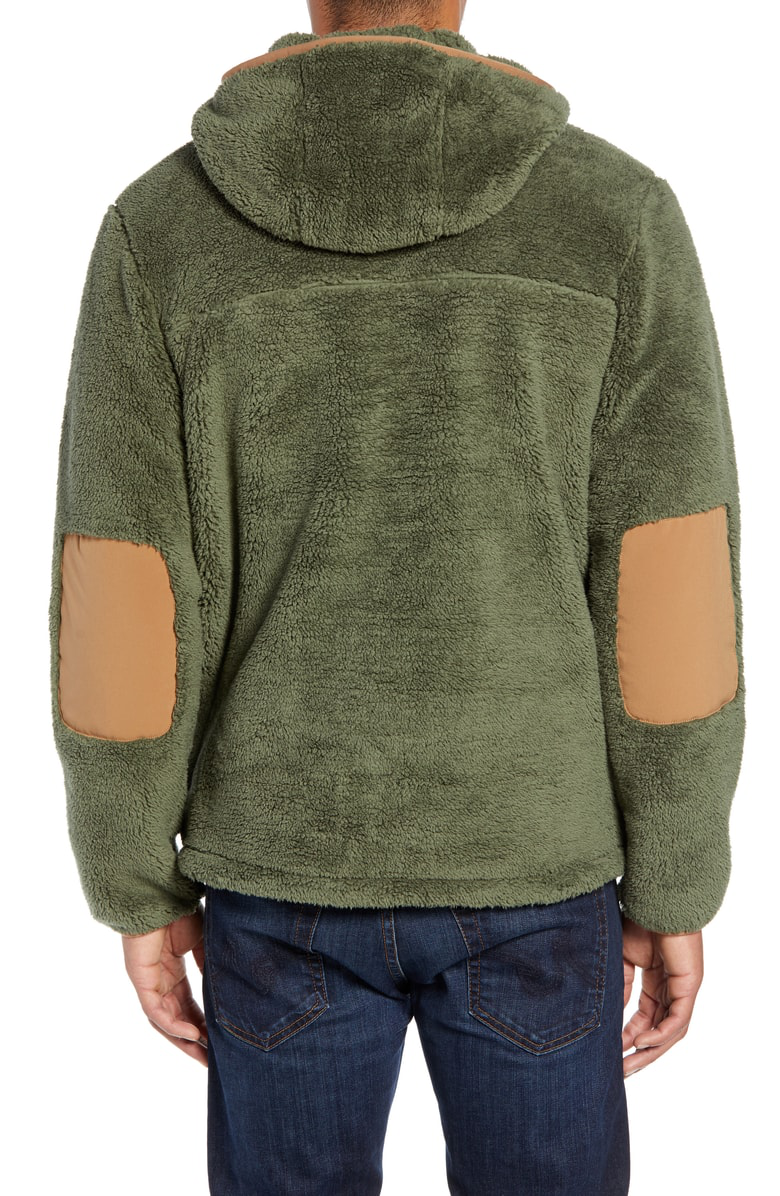 campshire anorak fleece jacket