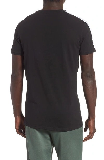 Shop Puma Slim Fit Classics T7 T-shirt In Black