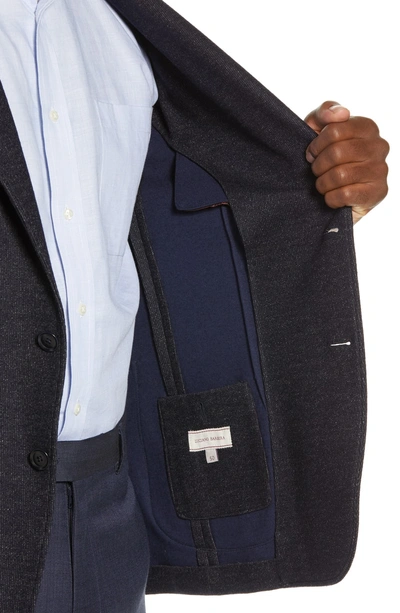 Shop Luciano Barbera Trim Fit Cotton Blend Sport Coat In Navy