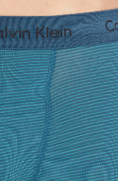 Shop Calvin Klein 3-pack Boxer Briefs In Raleigh/ Majolica Blue