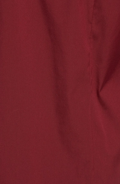 Shop Theory 'sylvain' Trim Fit Long Sleeve Sport Shirt In Radish