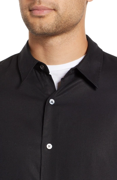 Shop Hope Air Clean Regular Fit Sport Shirt In Black