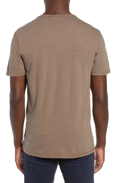 Shop Ag Ramsey Slim Fit Crewneck T-shirt In Weathered Wet