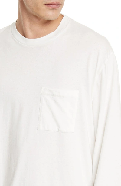 Shop Our Legacy Box Fit Pocket T-shirt In White