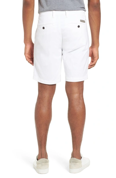 Shop Ag Wanderer Modern Slim Fit Shorts In White