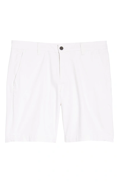 Shop Ag Wanderer Modern Slim Fit Shorts In White