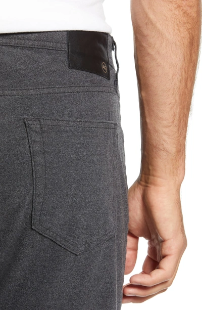 Shop Ag Tellis Slim Fit Five-pocket Pants In Grey Stone