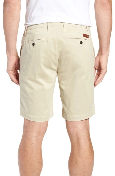Shop Ag Wanderer Modern Slim Fit Shorts In Fresh Sand