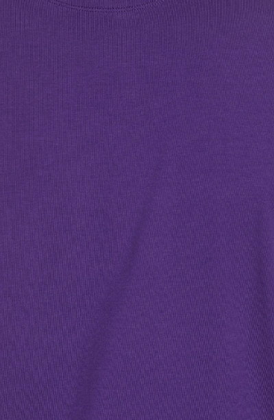 Shop Bobby Jones 'liquid Cotton' Long Sleeve Jersey Polo In Purple